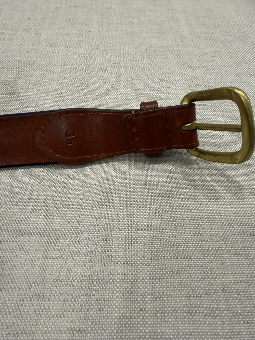 Smathers and Branson Men's Navy W Belt (Chicago Cubs) Size 36 - Picture 2 of 3